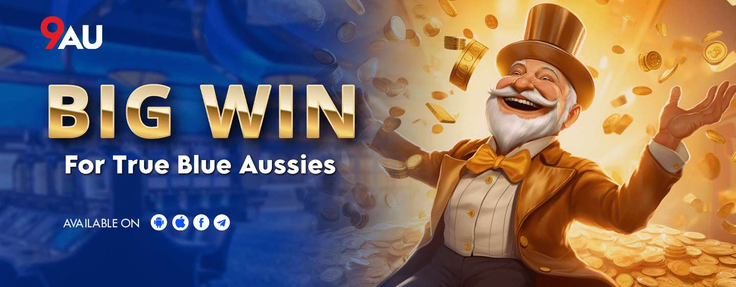 9AU play now casino bonus banner